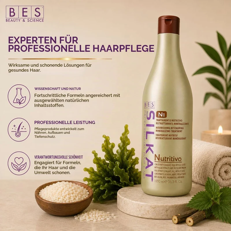 BES Silkat Nutritivo Shampoo N1 1000ml