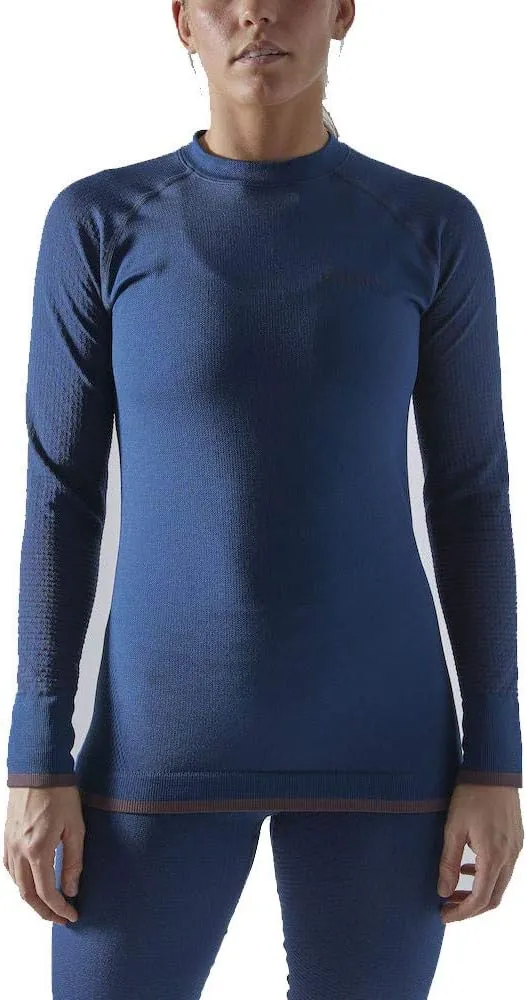 Craft Damen ADV Warm Fuseknit Intensity Ls W Oberteile L Beat/Peak, L Beat/Peak