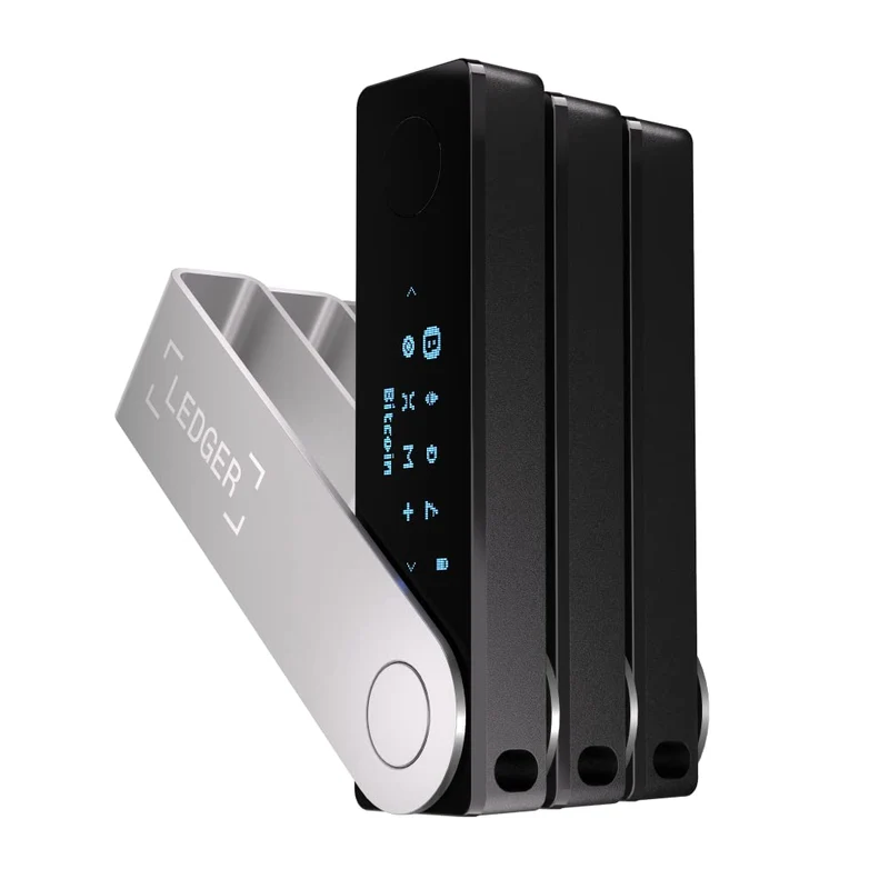 Ledger Familienpaket X: 3 Ledger Nano X Hardware-Wallets für Krypto