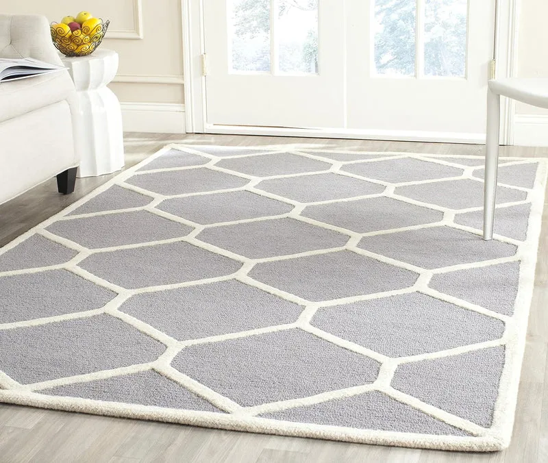 SAFAVIEH Modern Teppich für Wohnzimmer, Esszimmer, Schlafzimmer - Cambridge Collection, Kurzer Flor,