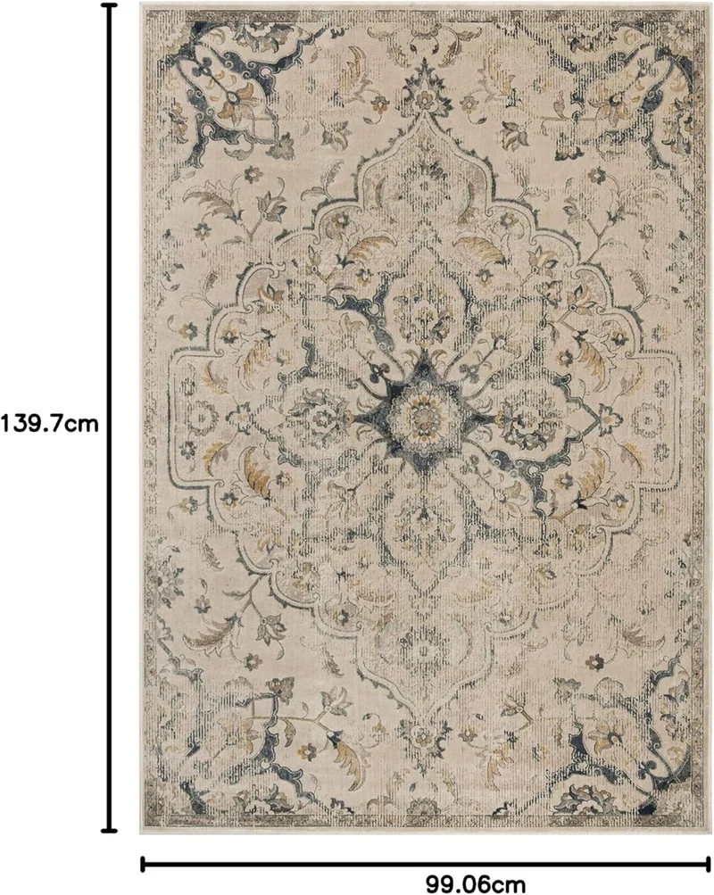 SAFAVIEH Traditionell Teppich für Wohnzimmer, Esszimmer, Schlafzimmer - Vintage Collection, Kurzer F