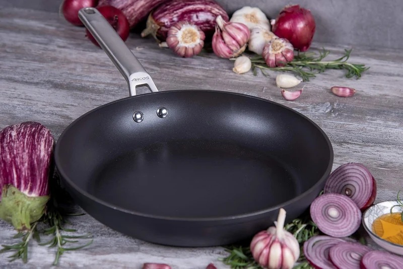 Arcos Serie Samoa Basic | Sarten Antiadherente 18 cm | Aluminio Forjado | Apta cualquier cocina | Ma