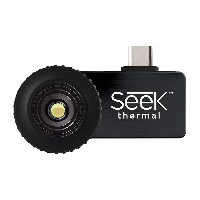 Seek Thermal Compact Wärmebildkamera mit USB-C Anschluss und Wasserdichtem Schutzgehäuse Kompatibel