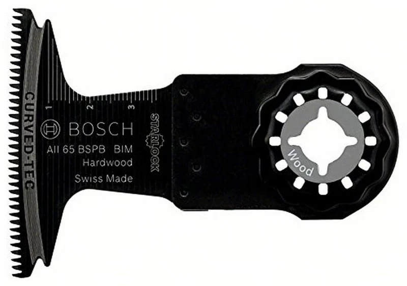 Bosch Professional Tauchsägeblatt Hartholz (10 Stück, für Multifunktionswerkzeug Starlock) AII 65 BS