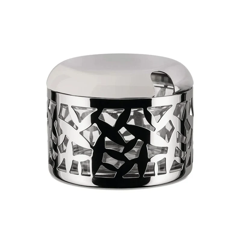 Alessi "Cactus" Kaesedose, Edelstahl