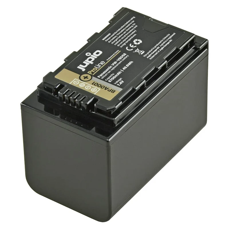 JUPIO Panasonic VW-VBD58 / AG-VBR59 Akku