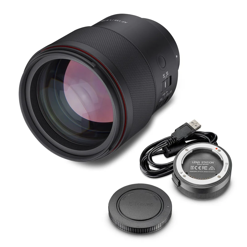 Samyang AF 135mm F1.8 FE für Sony E – Autofokus Vollformat & APS-C Teleobjektiv, lichtstarke Festbre