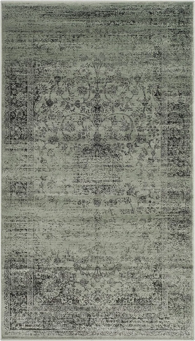 SAFAVIEH Traditionell Teppich für Wohnzimmer, Esszimmer, Schlafzimmer - Vintage Collection, Kurzer F