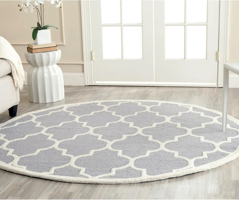 SAFAVIEH Spalier Teppich für Wohnzimmer, Esszimmer, Schlafzimmer - Cambridge Collection, Kurzer Flor