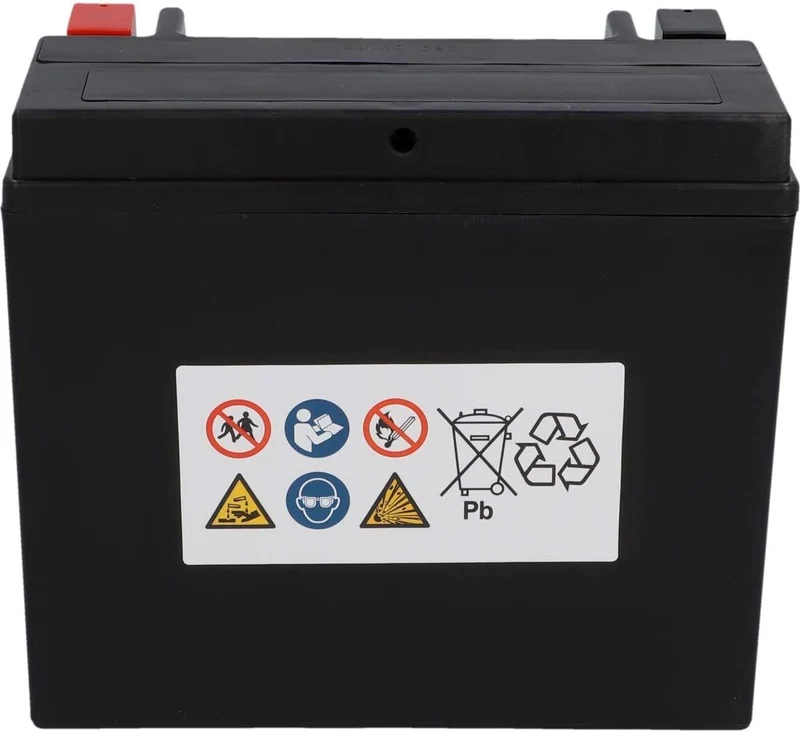 BOSCH Motorradbatterie YTX20L-BS 18Ah 250A Gel Technologie zyklenfeste Starterbatterie, lagerfähig,
