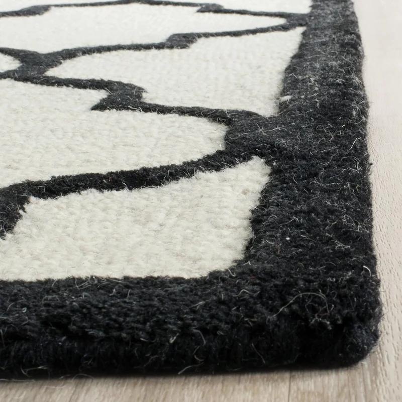 SAFAVIEH Spalier Teppich für Wohnzimmer, Esszimmer, Schlafzimmer - Cambridge Collection, Kurzer Flor