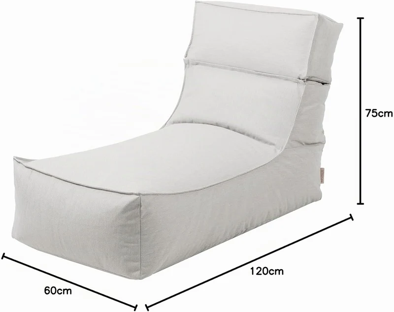 Blomus Outdoor-Lounger -Stay- Sonnenliege Bodenkissen Wasserfest (Cloud) Cloud One size, Cloud One s