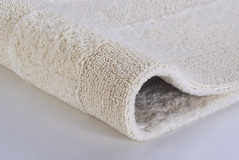Kleine Wolke Havanna Badteppich, Baumwolle, Natur, 1 cm, 55x65 cm 55x65 cm Natur, 55x65 cm Natur