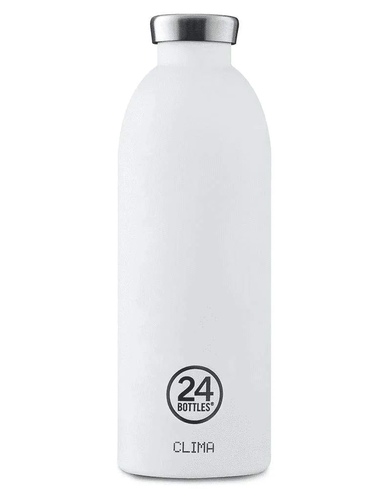 24Bottles Clima Trinkflasche 850 ml Tägliche Nutzung Schwarz, Weiss Edelstahl