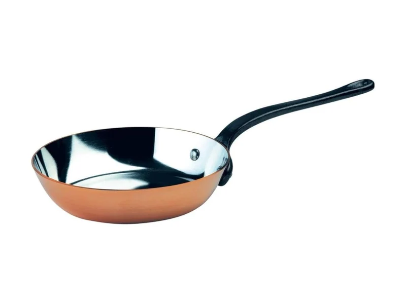 Baumalu Pfanne, Kupfer, Orange, 28 cm Diamètre : 20 cm, Diamètre : 20 cm