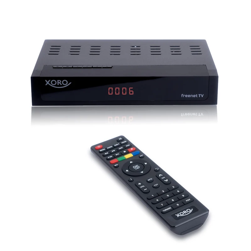 DVB-C/DVB-T2 FullHD Receiver XORO HRT 8770 TWIN, Digitales Kabelfernsehen, Freenet TV Entschlüsselun