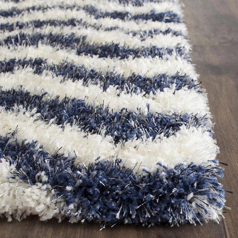 SAFAVIEH Zottelig Teppich für Wohnzimmer, Esszimmer, Schlafzimmer - Montreal Shag Collection, Hoher