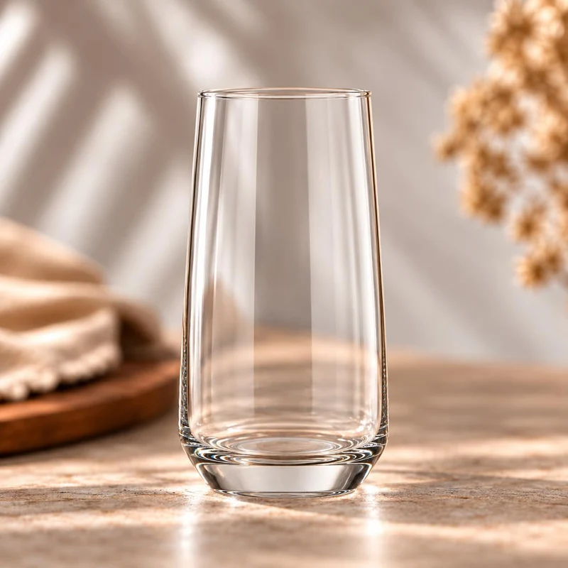 KIAPPO Longdrinkgläser | Set mit 6 Gläsern Avant-Garde Trinkgläser | modernes minimalistisches Desig