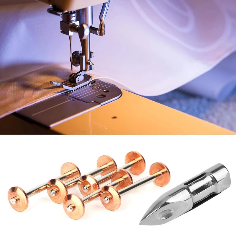 Oumefar Multifunktionale Shuttle Spulenkapsel 83505 8228 für Singer 27 28 127 128 Treadle Nähen für