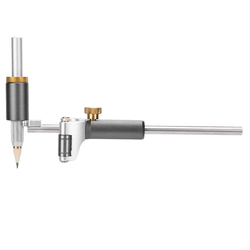 PUSOKEI Linear Arc Scriber Tool, Mehrzweck-DIY-Holzbearbeitung Multifunktionale Zeichnungsmarkierung