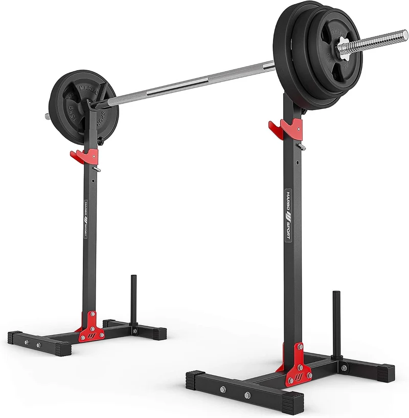 Marbo Sport - Hantelständer Langhantel - Hantelablage für Krafttraining, Squat Rack - Langhantelstän