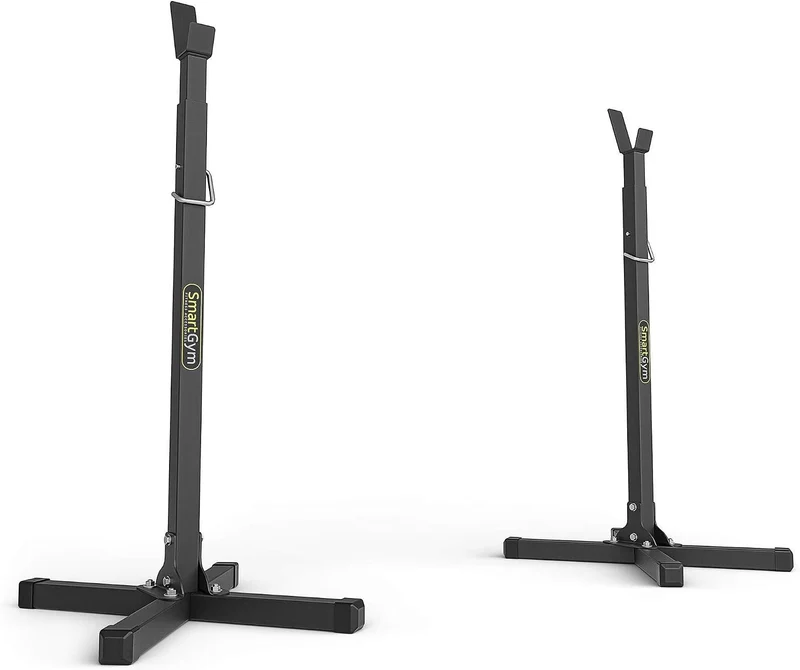 SmartGym - Hantelständer Langhantel - Hantelablage für Krafttraining, Squat Rack - Langhantelständer