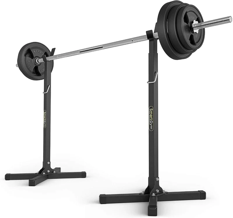 SmartGym - Hantelständer Langhantel - Hantelablage für Krafttraining, Squat Rack - Langhantelständer