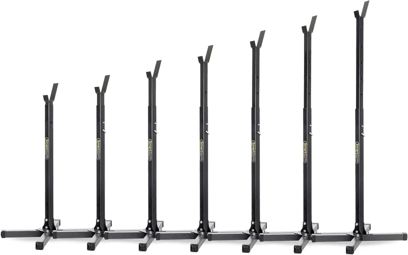 SmartGym - Hantelständer Langhantel - Hantelablage für Krafttraining, Squat Rack - Langhantelständer