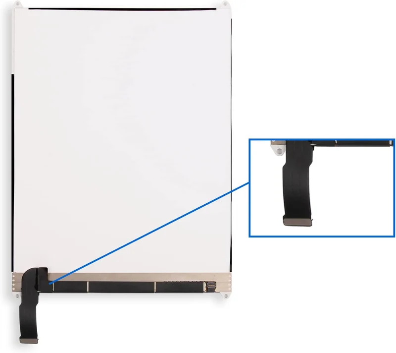 SRJTEK LCD-Bildschirm Ersatz für IPad Mini 2 3 A1489 A1490 A1491 A1599 A1560 Reparatursatz für LCD-P