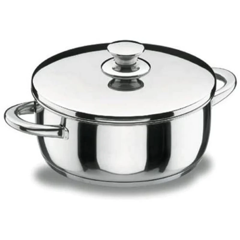 Lacor 40026 Bratentopf mit Deckel Vitrocor 26 cm, 26 cm