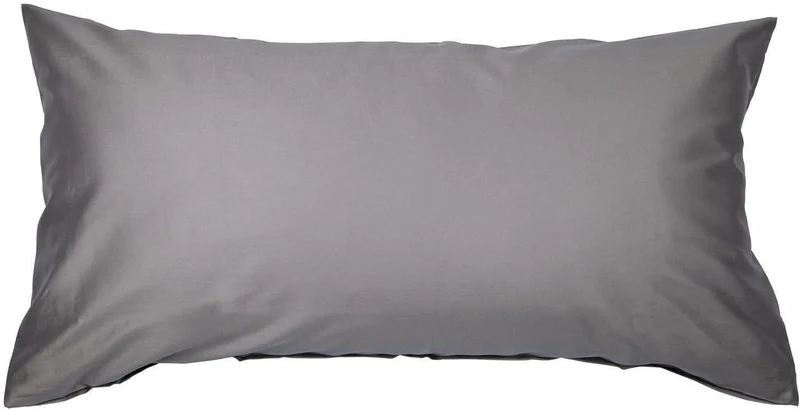 Janine Mako Satin Bettwäsche Uni Colors 135 x 200 cm Graphit 135 cm x 200 cm Graphit, 135 cm x 200 c