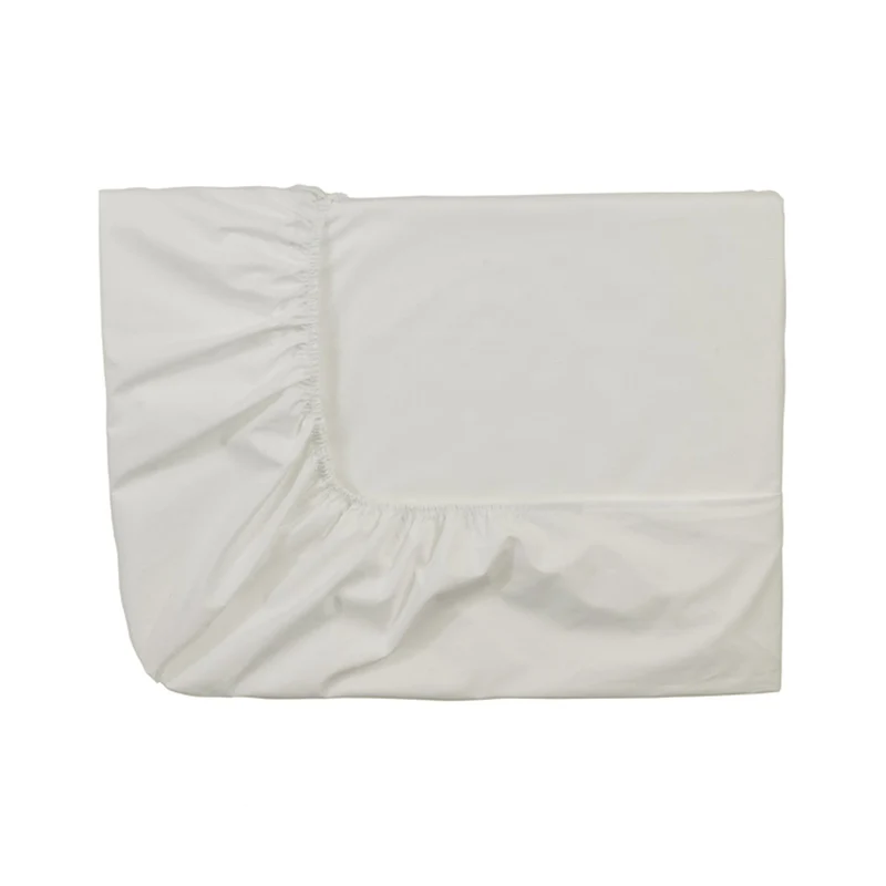 Essix Royal Line Spannbettlaken, Perkal-Baumwolle, Meringue, 140 x 200 cm 140 x 200 cm Meringue, 140