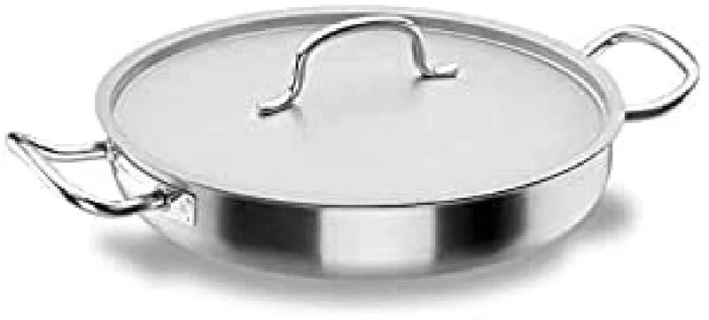 Lacor 50636 Servier und Pfanne mit Deckel 36 cm, 36 cm