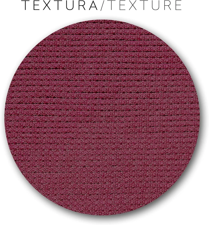 Eysa Elastischer Bezug für Relaxfüsse, textur, Granatrot (Farbe 08), 60-75cm, Granatrot (Farbe 08)
