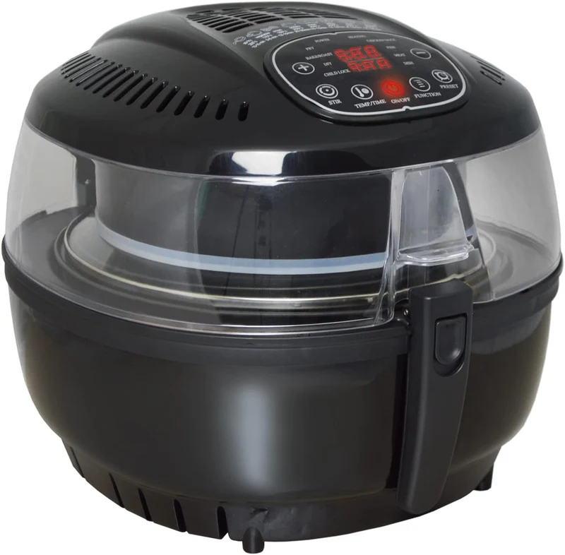 Fritteuse, Heissluft-Multifritteuse, Heissluftfritteuse, ohne Fett - Ofen Multicooker, Mini Backofen
