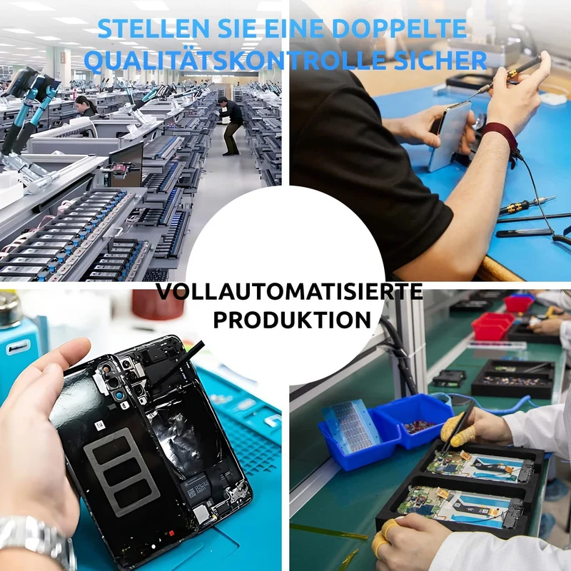 Eonpam Akkudeckel für Samsung Galaxy Note 10 N970 Rückseite Glas Original Backcover Back Glas Ersatz