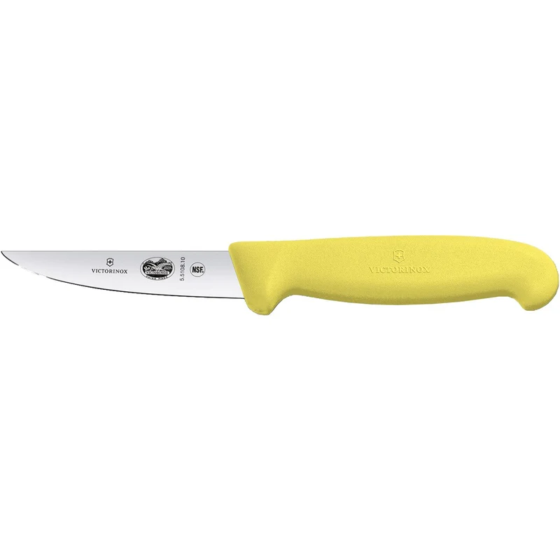 Victorinox Küchenmesser Kleintiermesser Fibrox 10 cm Gelb, 10 cm Gelb