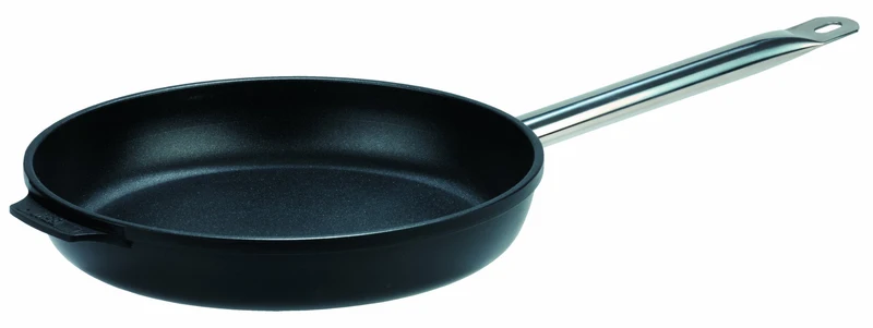 GSW 160322 GastroTraditionell TITANIUM Bratpfanne mit Edelstahlgriff - 32cm 32 cm, 32 cm