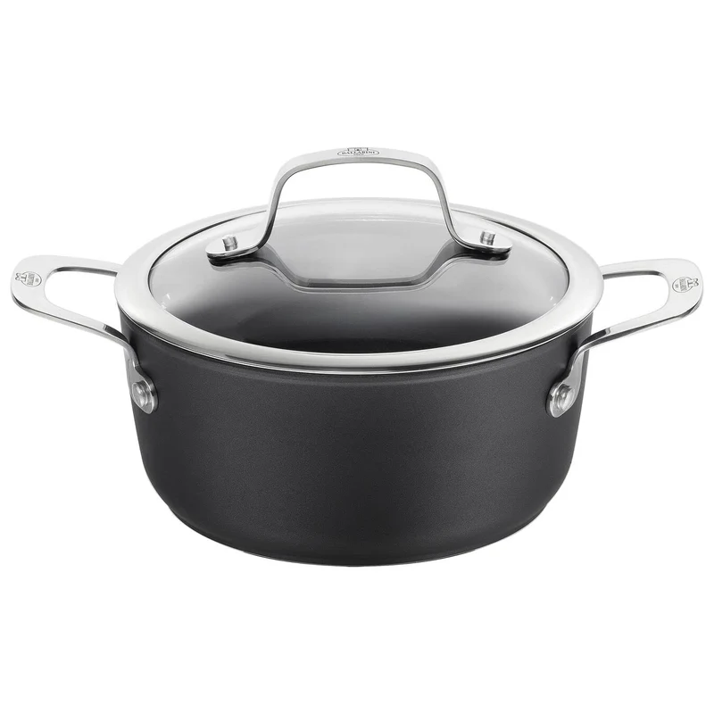 BALLARINI Alba Pot with lid Titanium 2.7 L ALBG2LD.20D