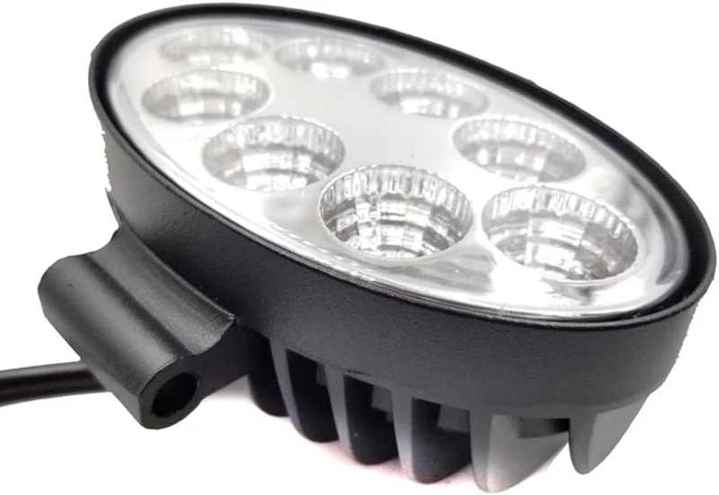 WELLIT 6x 24w Oval Led Arbeitsscheinwerfer Scheinwerfer Offroad 12V24V Fluchtlicht Arbeitslicht IP68