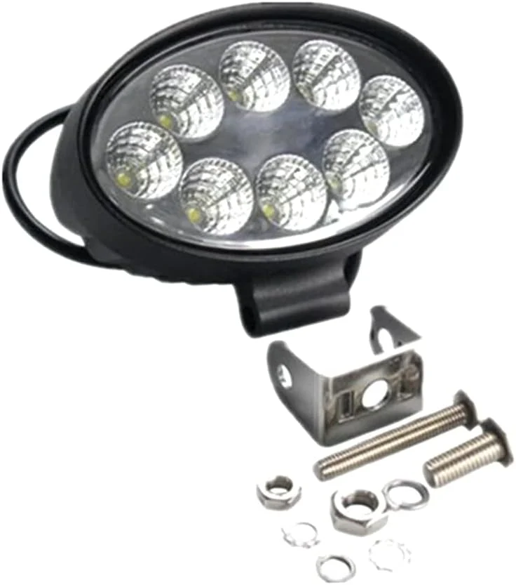 WELLIT 6x 24w Oval Led Arbeitsscheinwerfer Scheinwerfer Offroad 12V24V Fluchtlicht Arbeitslicht IP68