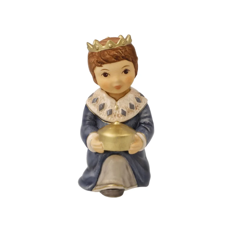 Goebel Figur Balthasar Elegantes, Zeitloses Design, aus Steingut gefertigt, Höhe 8,5cm, 41-661-12-1