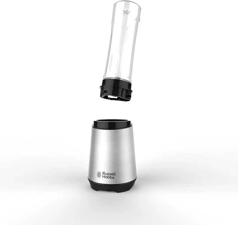 Russell Hobbs Mixer-Standmixer&Smoothie Maker to go[23.500 U/minPower-Motor]inkl.2xMixbehälter600ml