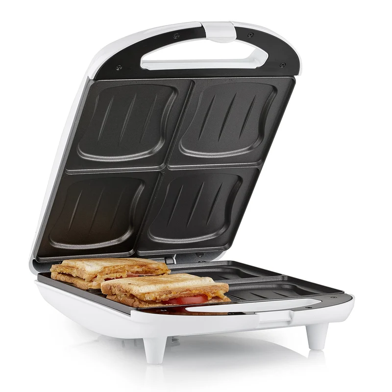 Tristar SA-3065 Sandwich Maker – 4 Sandwiches gleichzeitig – Antihaftbeschichtung Sandwichmaker 4 To