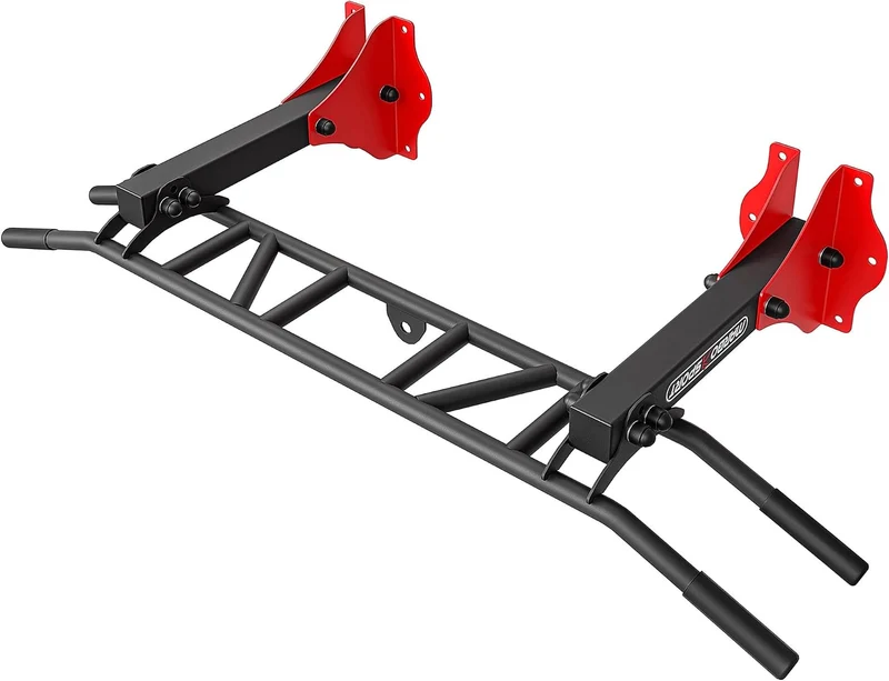 Marbo Sport multifunktionelle Klimmzugstange zur Wand- und Deckenmontage mit Boxsackhalterung