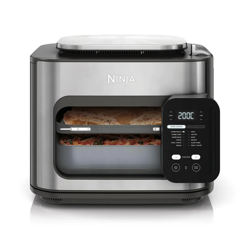 Ninja Combi 12-in-1 Multikocher, Ofen & Heissluftfritteuse, Grau, SFP700EU. | 12 Kochfunktionen, Air