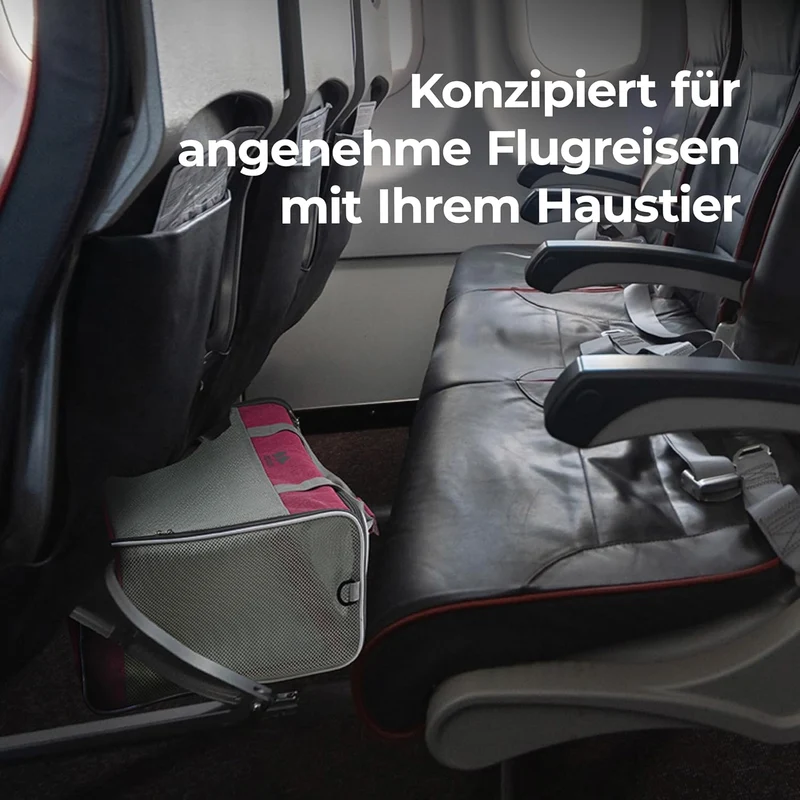 EQUICANI Travel1-Reisetasche für Hunde (pink)