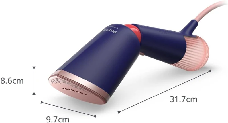Philips Dampfglätter 5000-Serie – 35 Sekunden Aufheizen, kontinuierlicher Dampf, zwei Wassertanks, E