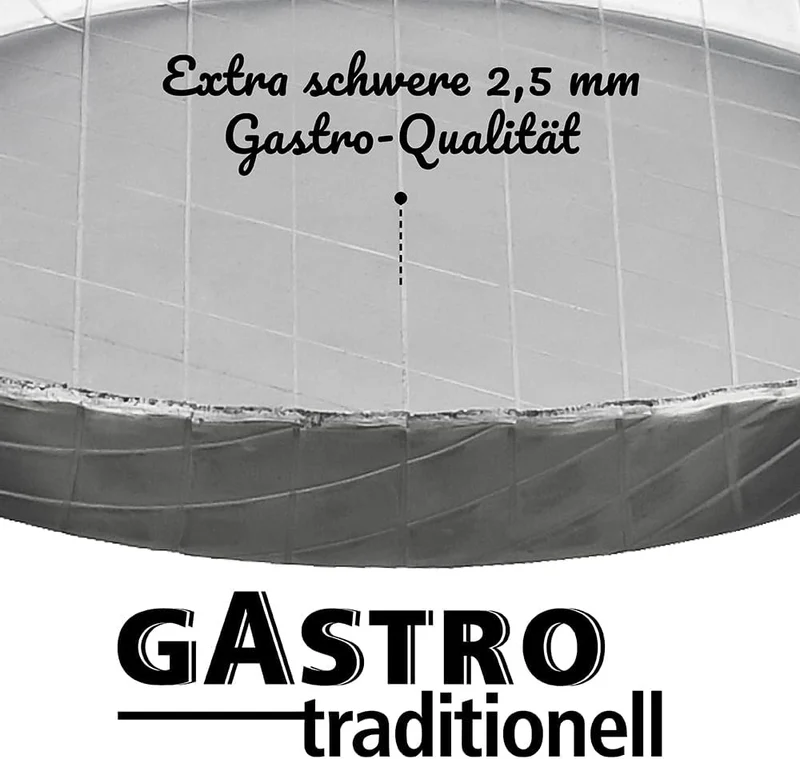 Eisenpfanne geschmiedet, 2er Set