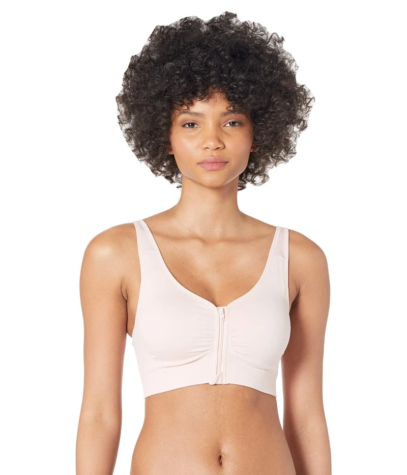 Anita 5768X-001 Women's Care Lynn Black Mastectomy Post Operative Bra L Rose